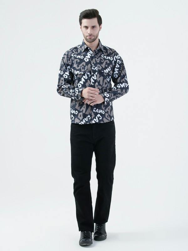 Albion Mens Olive Shirt Full Sleeve