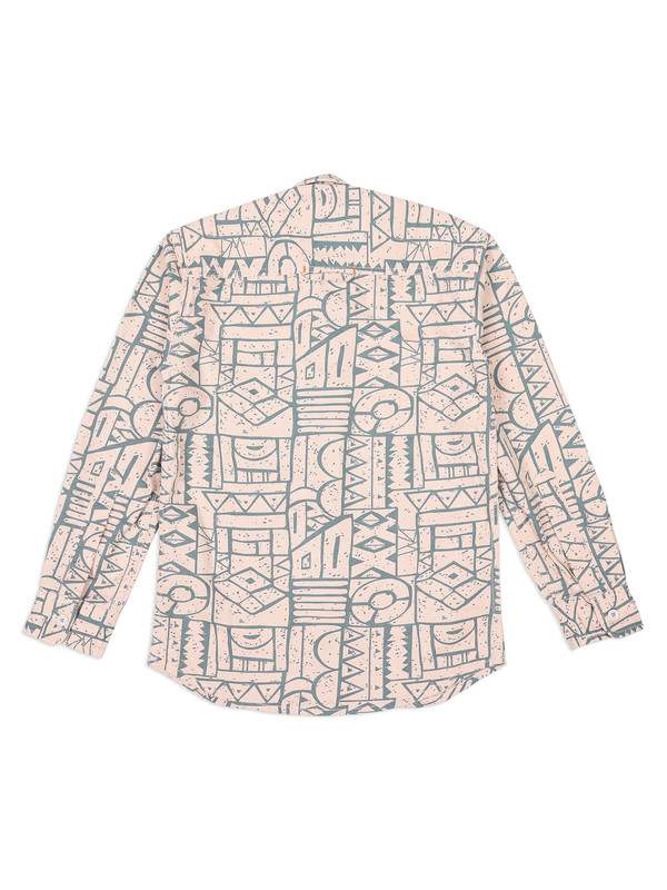 ALBION Kids Boys Green Print Shirt