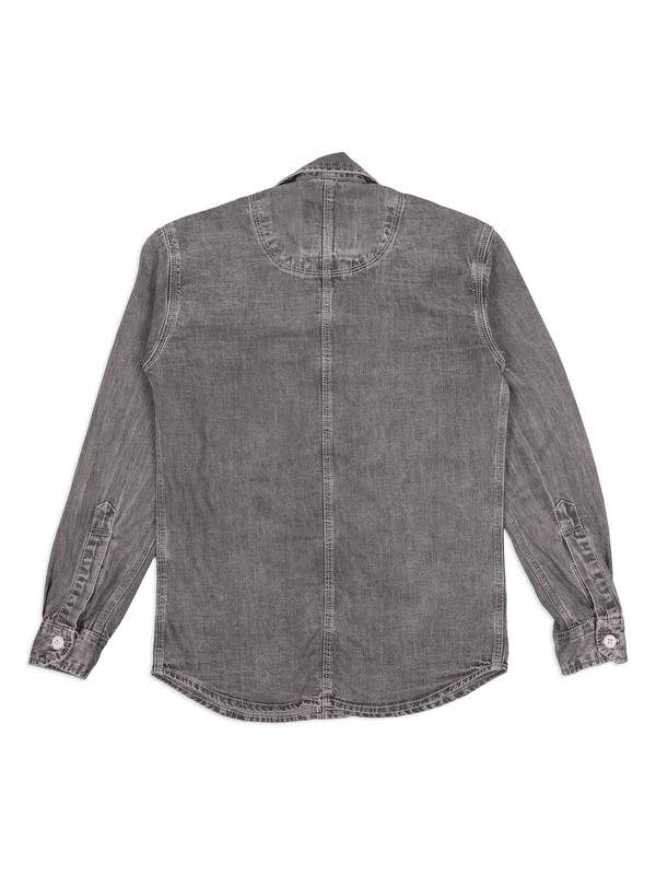 ALBION Kids Boys Green Denim Shirt