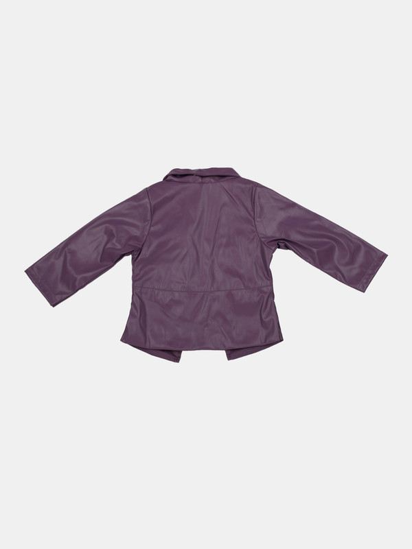ALBION GIRLS SMART FIT PURPLE FROCK