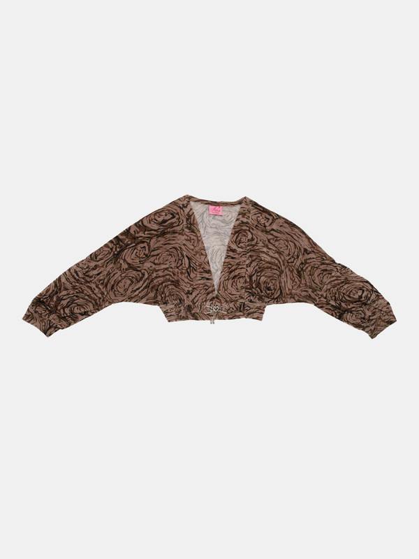 ALBION GIRLS SMART FIT BROWN FROCK
