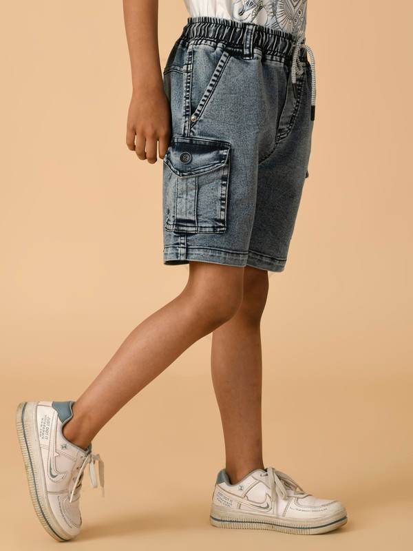 ALBION PREMIUM BOYS DENEM SHORTS