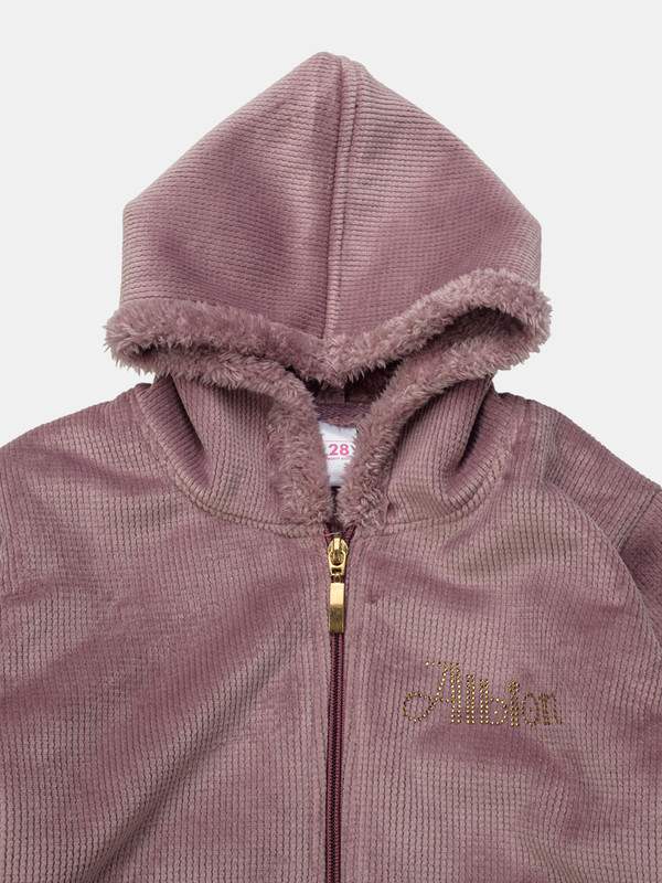 Albion Kids Girls Purple Track Suit