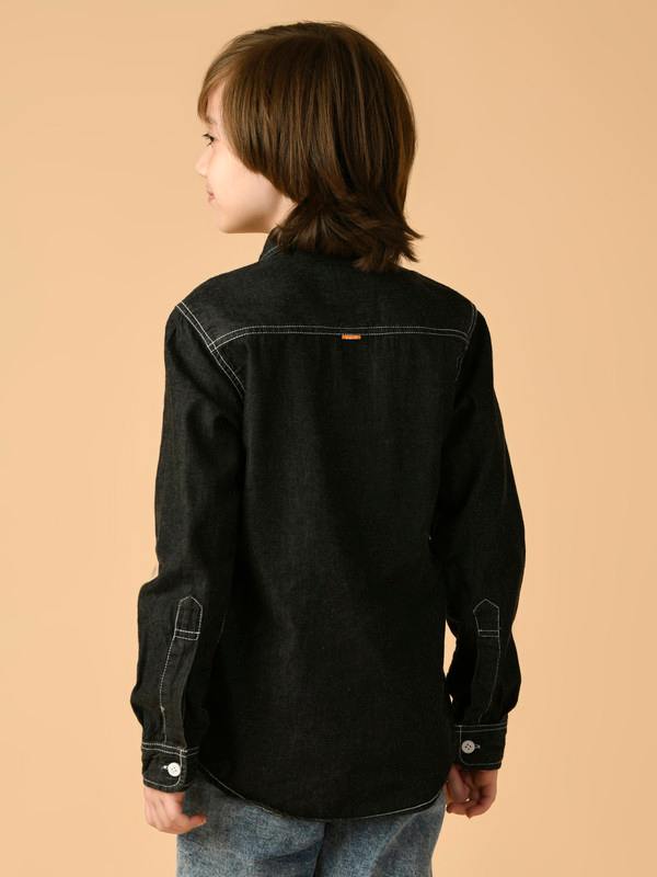 ALBION PREMIUM BOYS UPPER BLACK SHIRT