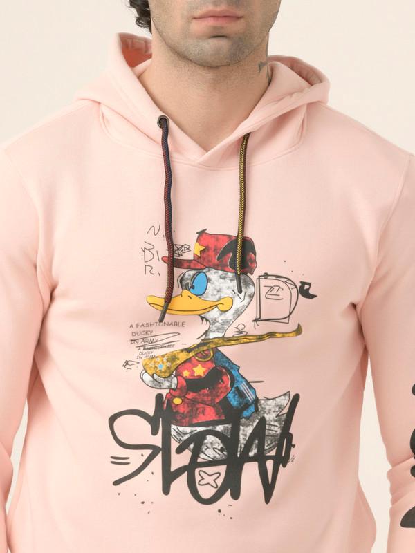 ALBION Mens Winter Peach Sweatshirt