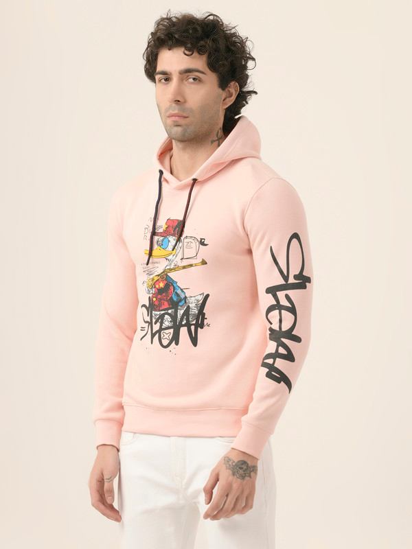 ALBION Mens Winter Peach Sweatshirt