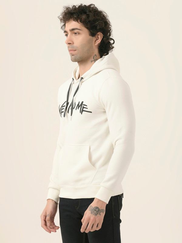 ALBION Mens Winter White Sweatshirt