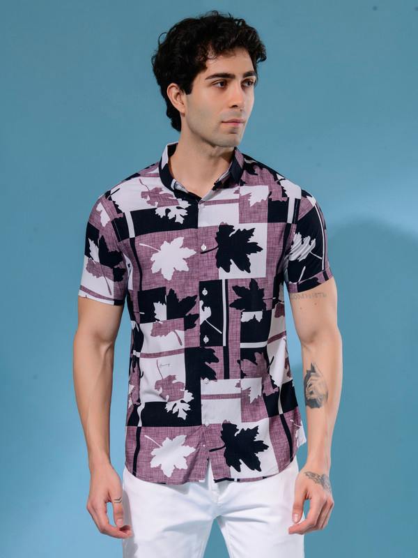 ALBION MENS BRIMBARY A (LAVENDER) SHIRT