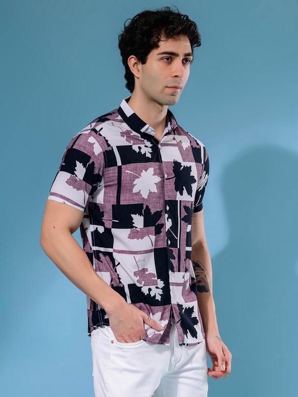 ALBION MENS BRIMBARY A (LAVENDER) SHIRT