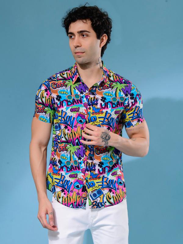 ALBION MENS BRIMBARY A (MULTI) SHIRT