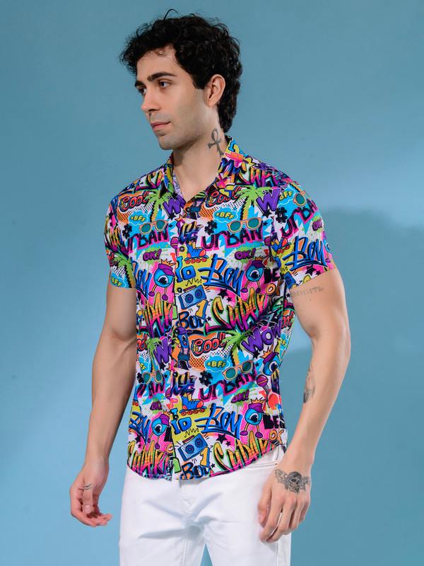ALBION MENS BRIMBARY A (MULTI) SHIRT
