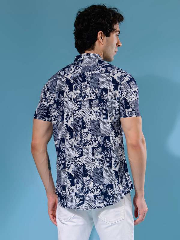 ALBION MENS BRIMBARY A (NAVY) SHIRT