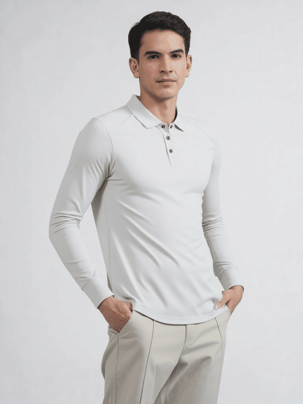 ALBION PREMIUM MENS WINTER CASUAL WHITE T-SHIRTS