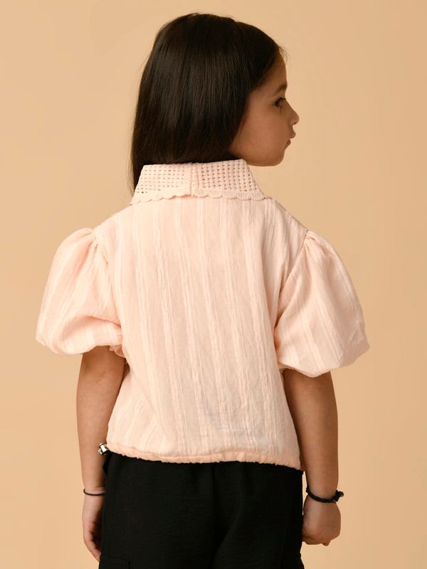 ALBION PREMIUM GIRLS PINK TOP