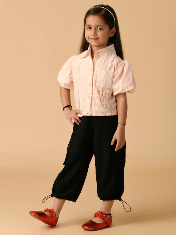 ALBION PREMIUM GIRLS PINK TOP