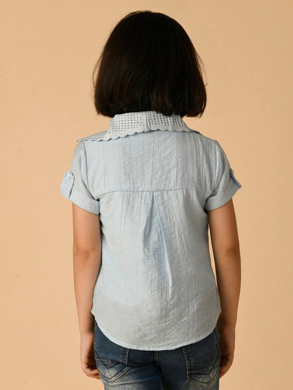 ALBION PREMIUM GIRLS SKY TOP