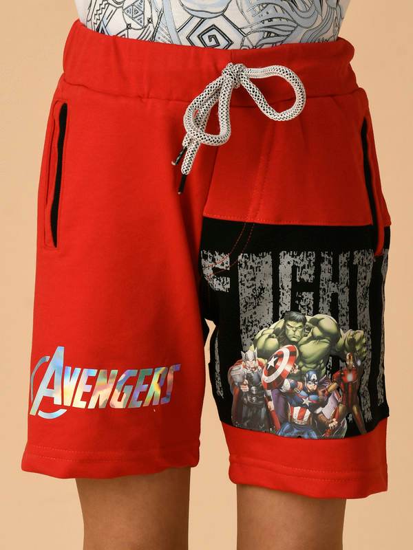 ALBION PREMIUM BOYS LOWER RED CAPRIS