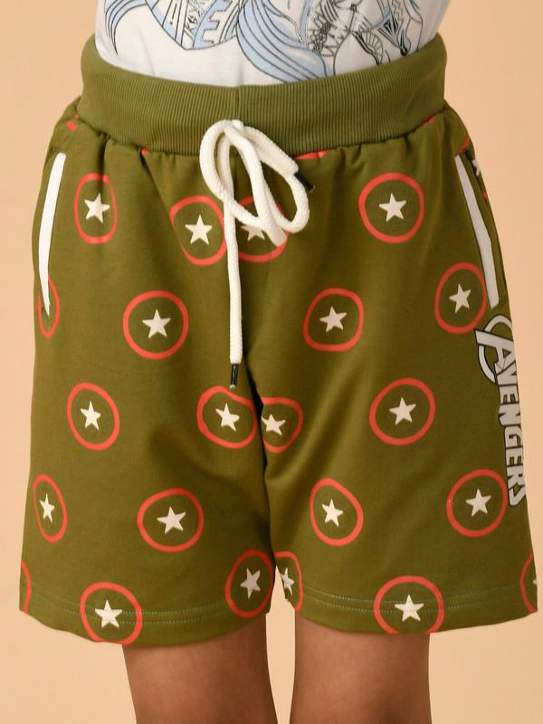 ALBION PREMIUM BOYS OLIVE CAPRIS