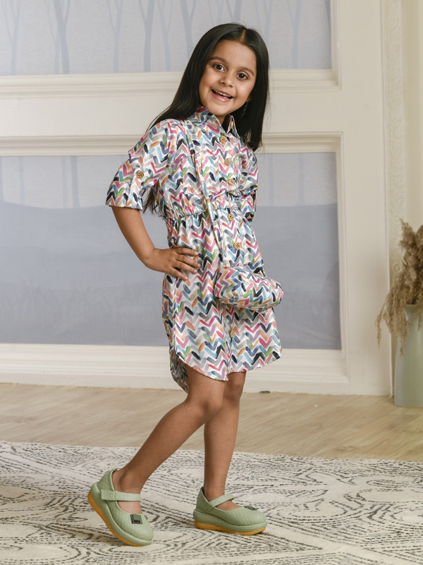 ALBION PREMIUM GIRLS INNOCENCE MULTY FROCK