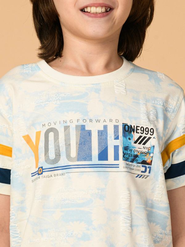 ALBION PREMIUM BOYS WHITE T-SHIRT