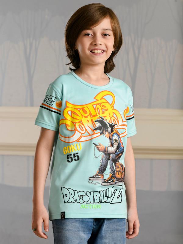 ALBION PREMIUM BOYS STURD STUDIO MINT (DRAGONBALL Z) T-SHIRT