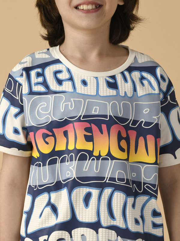 ALBION PREMIUM BOYS S.BLUE T-SHIRT