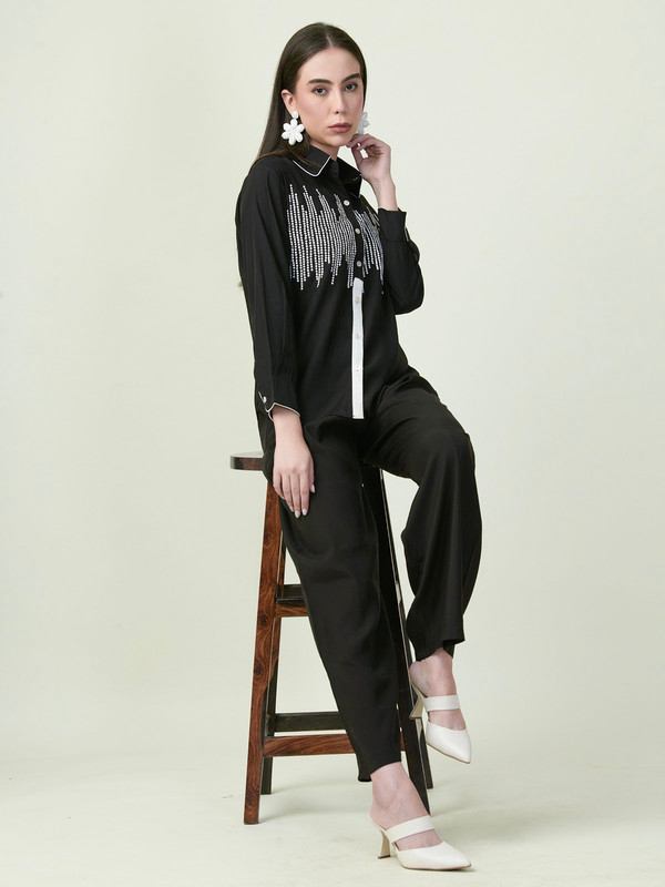 Albion Premium Ladies Ol Black Coordinate Set