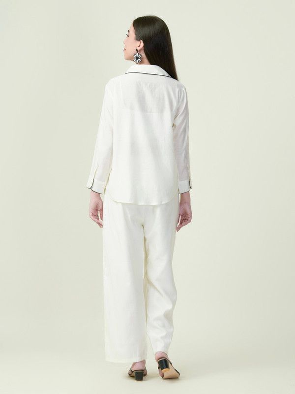 Albion Premium Ladies Ol White Coordinate Set