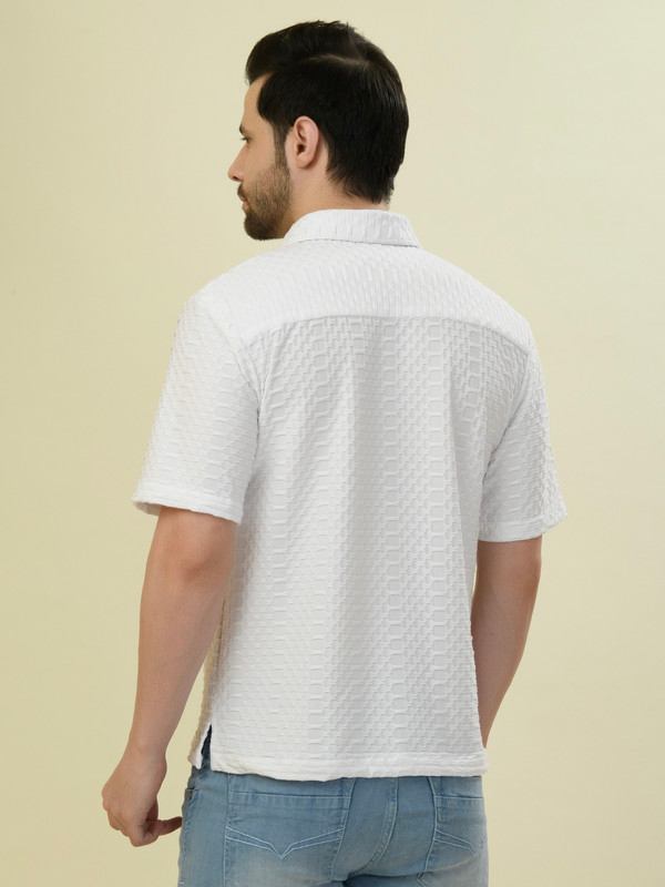 Albion Premium Mens White Shirt Hs