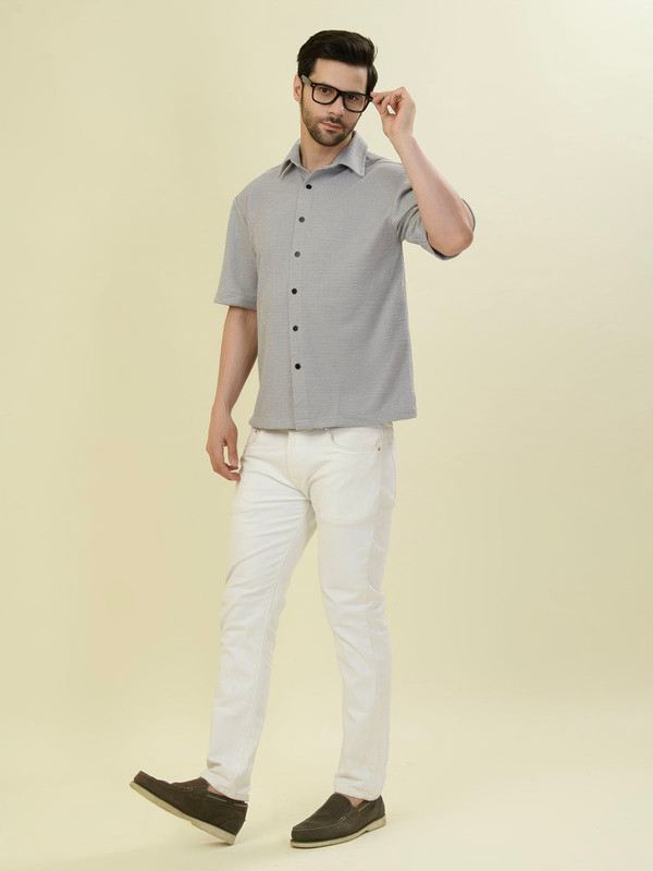 Albion Premium Mens B.Grey Shirt Hs