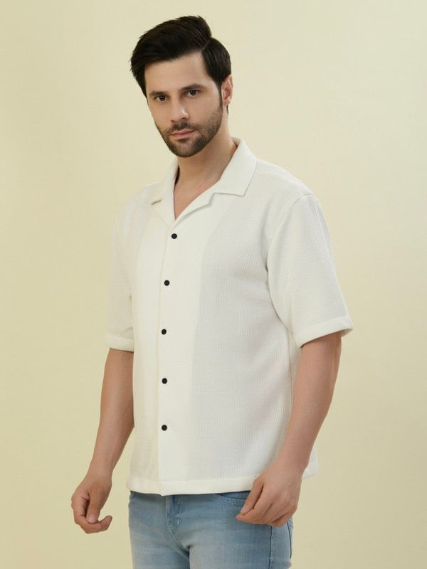 Albion Premium Mens White Shirt Fs