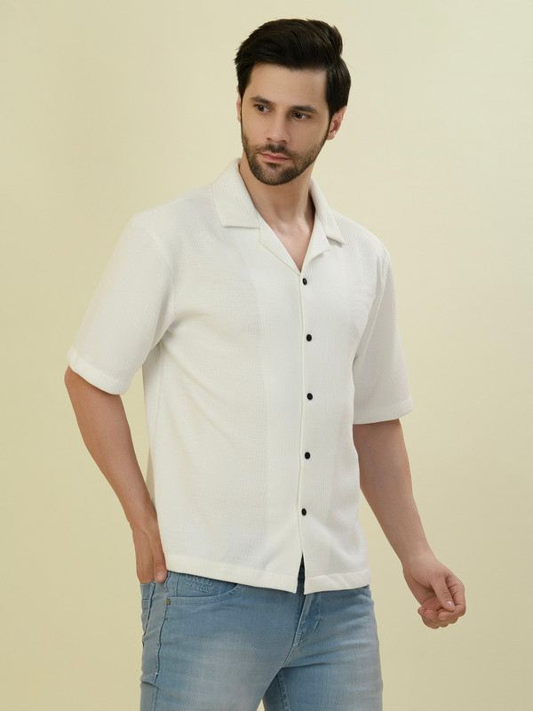 Albion Premium Mens White Shirt Fs