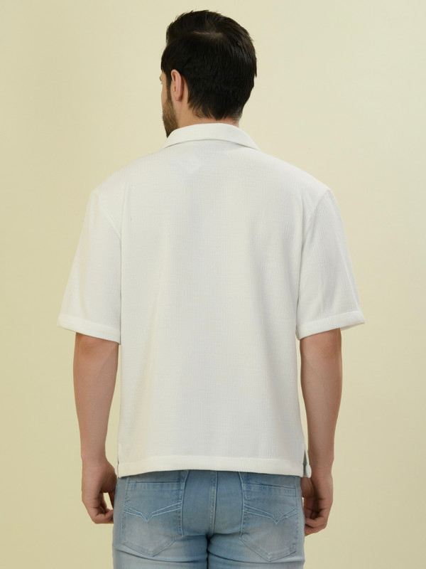 Albion Premium Mens White Shirt Fs