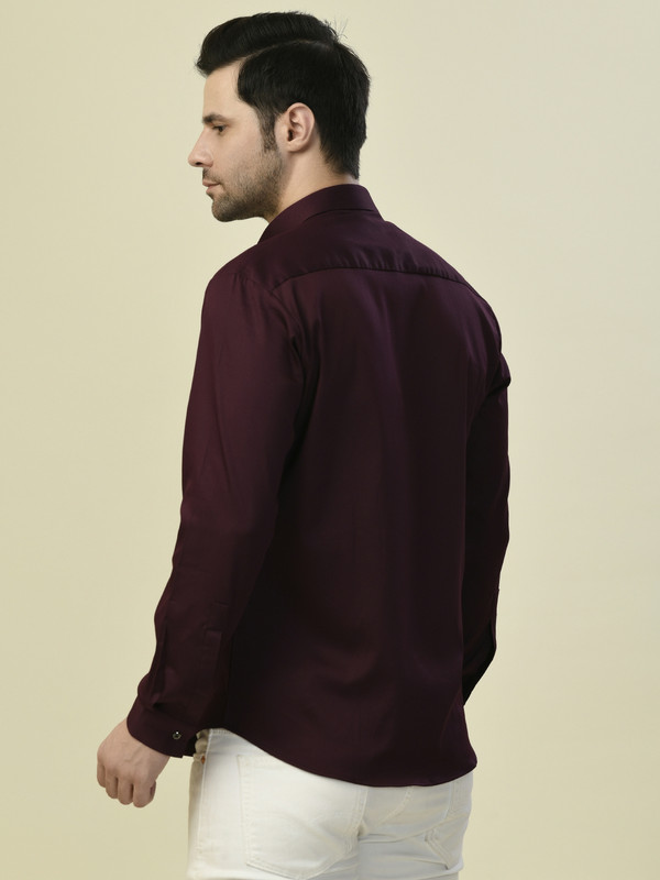 ALBION PREMIUM FLIRT WINE MENS SHIRT