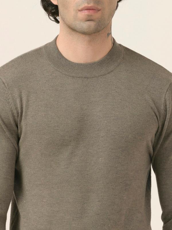 Albion Mens Winter Brown Sweaters