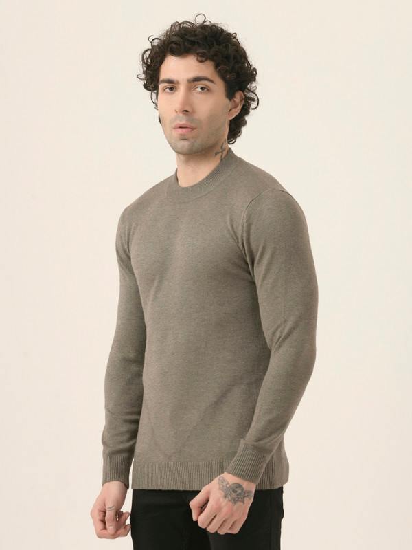 Albion Mens Winter Brown Sweaters
