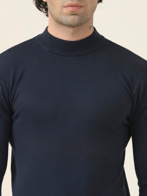 Albion Mens Winter Navy Sweaters
