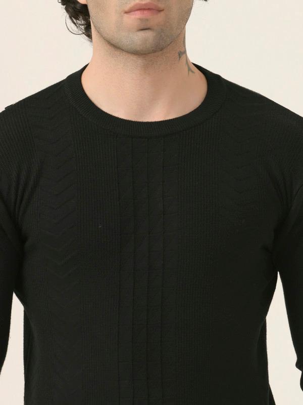 Albion Mens Winter Black Sweaters