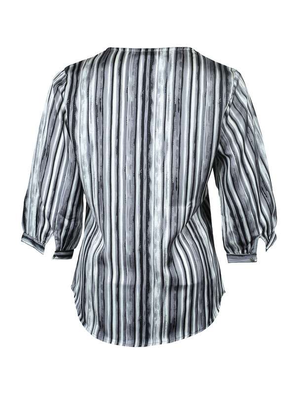 Albion Women Elxsi Grey Blouson Top