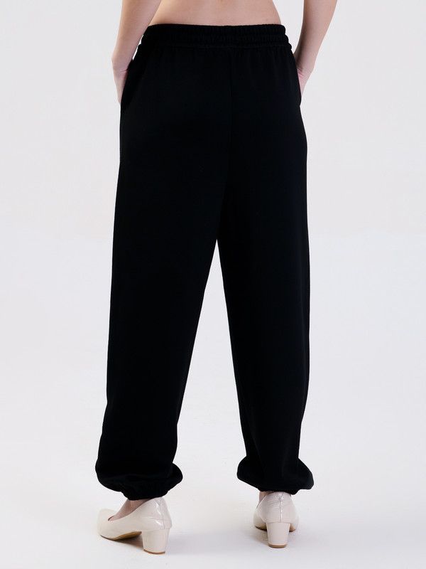 ALBION SMART LADIES BLACK HAREM PANT