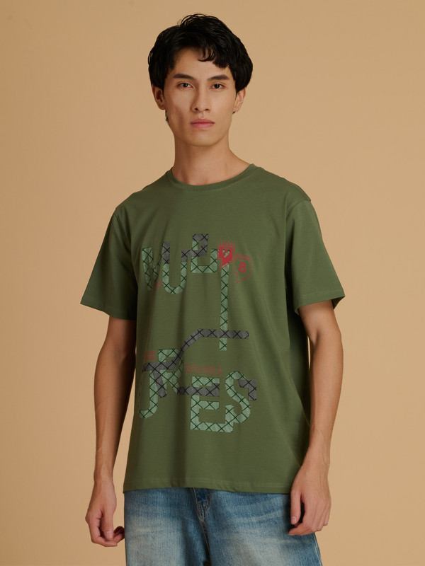 Albion Premium Mens Green T-Shirt