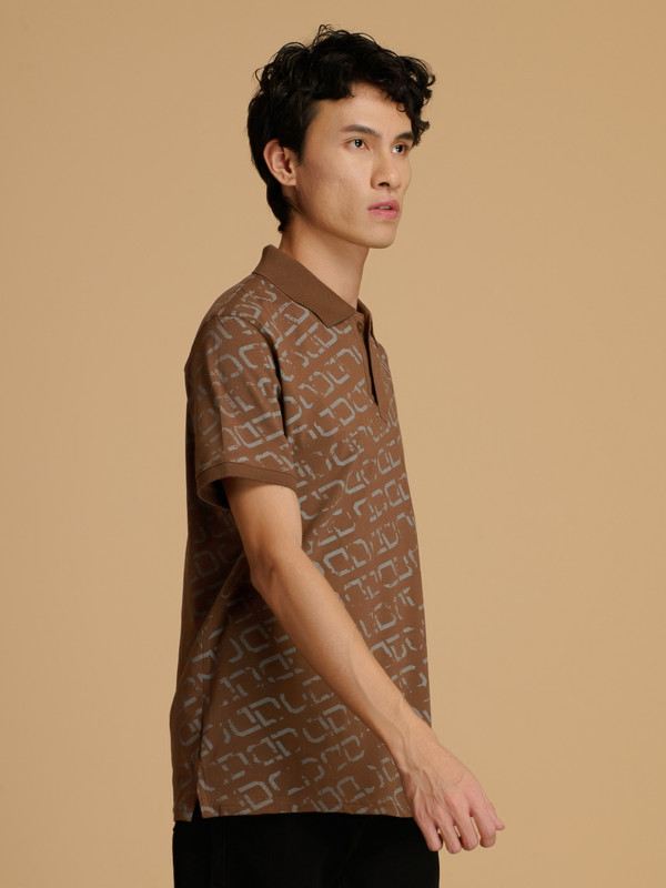 Albion Premium Mens D.Brown T-Shirt