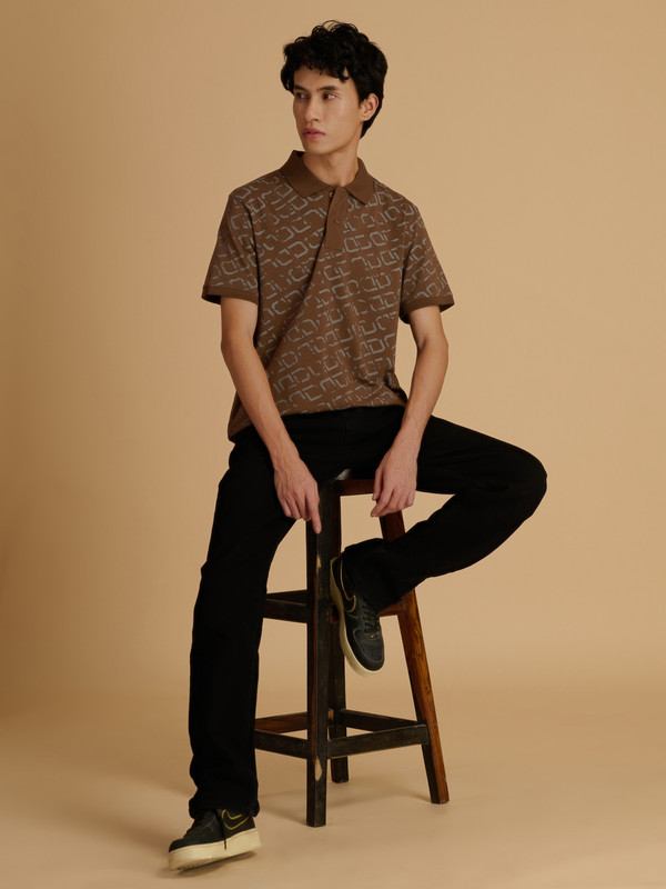 Albion Premium Mens D.Brown T-Shirt