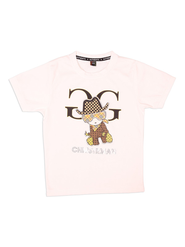 ALBION Kids Boys Navy T-shirt