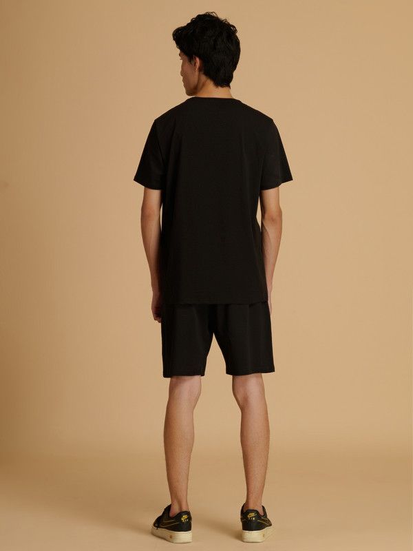 Albion Premium Mens Black Coord Set