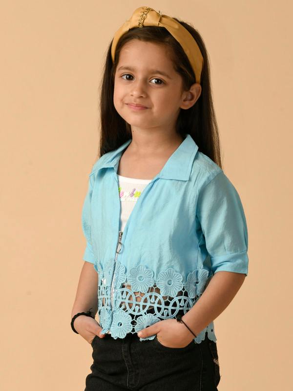 ALBION PREMIUM GIRLS SKY TOP