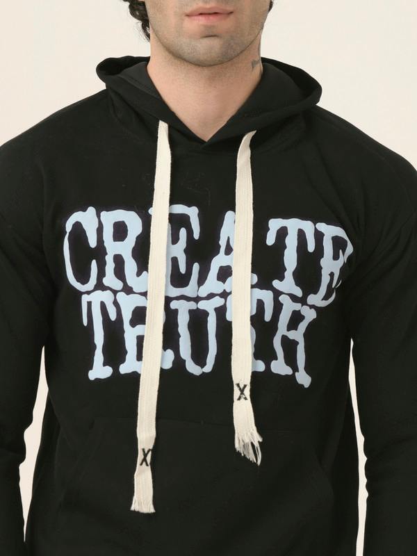 ALBION Mens Winter Black Sweatshirt