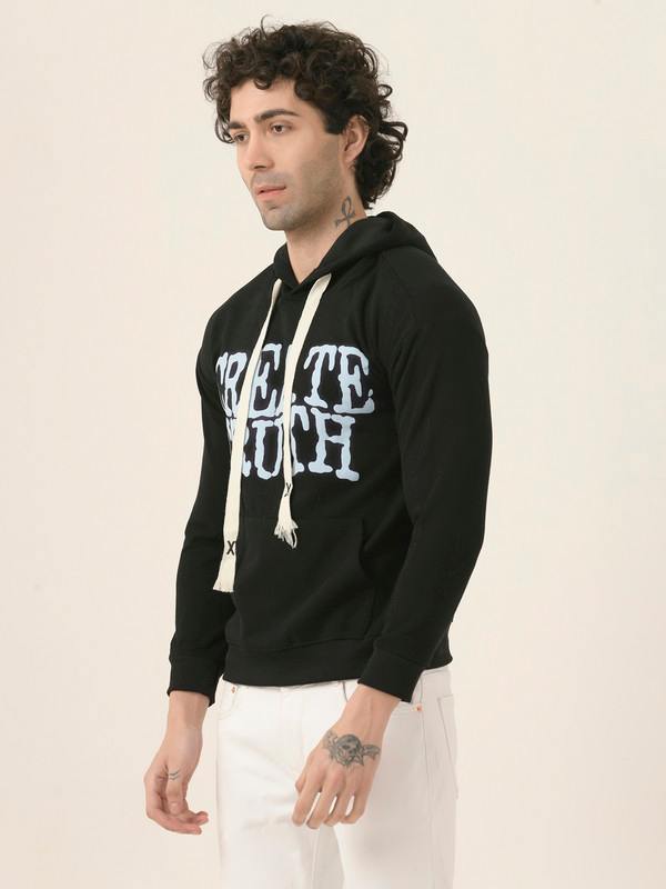 ALBION Mens Winter Black Sweatshirt