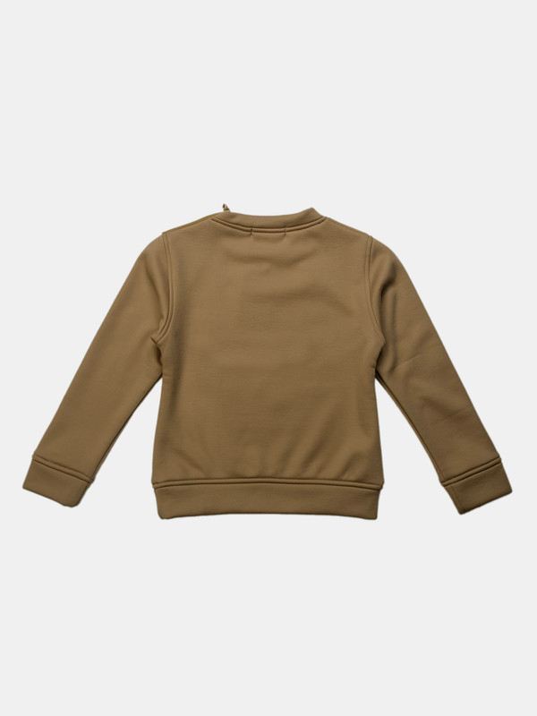 Albion Kids Girls Beige Sweatshirt