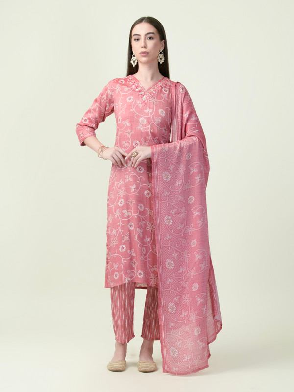 Albion Premium Ladies Ambika Ethnic Multii Kurti Set